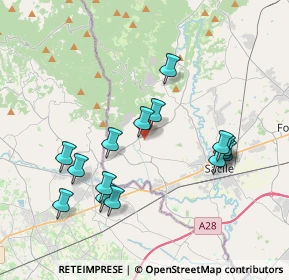 Mappa Via Padre Marco D'Aviano, 33070 Caneva PN, Italia (3.73)