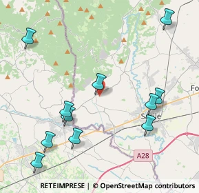 Mappa Via Padre Marco D'Aviano, 33070 Caneva PN, Italia (4.79909)