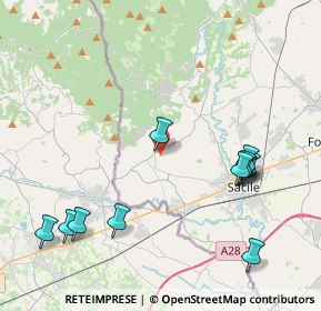 Mappa Via Padre Marco D'Aviano, 33070 Caneva PN, Italia (4.69182)