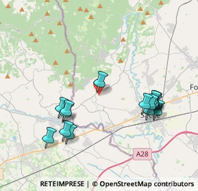 Mappa Via Padre Marco D'Aviano, 33070 Caneva PN, Italia (3.96533)