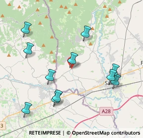 Mappa Via Marconi, 33070 Caneva PN, Italia (4.33818)