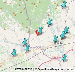 Mappa Via Marconi, 33070 Caneva PN, Italia (4.76455)