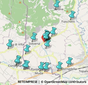 Mappa Via Marconi, 33070 Caneva PN, Italia (1.8785)