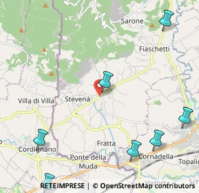 Mappa Via Marconi, 33070 Caneva PN, Italia (3.57154)