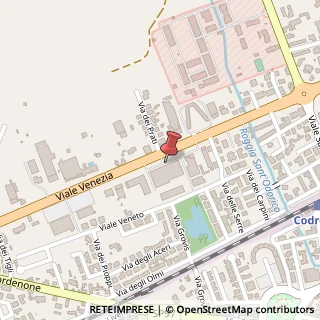 Mappa Viale Venezia, 146/3, 33033 Codroipo, Udine (Friuli-Venezia Giulia)