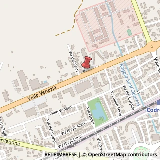 Mappa Viale Venezia, 92, 33033 Codroipo, Udine (Friuli-Venezia Giulia)