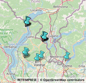 Mappa Via Battisti Cesare, 21037 Lavena Ponte Tresa VA, Italia (10.78895)