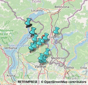 Mappa Via Repubblica, 21037 Lavena Ponte Tresa VA, Italia (11.293)