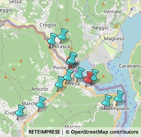 Mappa 21030 Lavena ponte Tresa VA, Italia (1.71538)