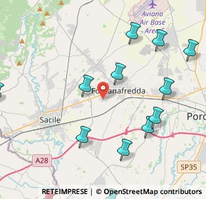 Mappa Via delle Innovazioni, 33074 Fontanafredda PN, Italia (5.44286)