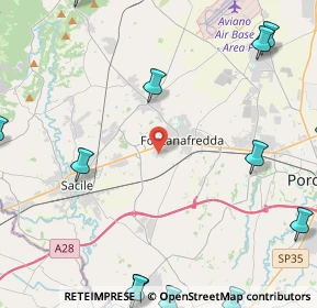 Mappa Via delle Innovazioni, 33074 Fontanafredda PN, Italia (7.38158)