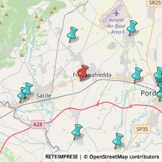 Mappa Via delle Innovazioni, 33074 Fontanafredda PN, Italia (6.4)
