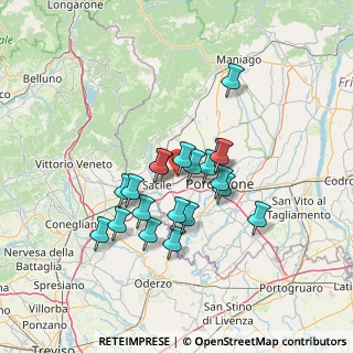 Mappa Via delle Innovazioni, 33074 Fontanafredda PN, Italia (10.863)
