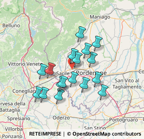 Mappa Via delle Innovazioni, 33074 Fontanafredda PN, Italia (11.48765)