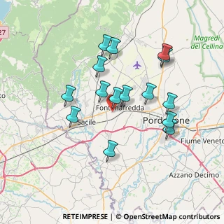 Mappa Via delle Innovazioni, 33074 Fontanafredda PN, Italia (6.64867)