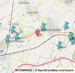 Mappa Via delle Innovazioni, 33074 Fontanafredda PN, Italia (2.95545)