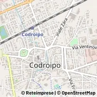 Kaart Codroipo