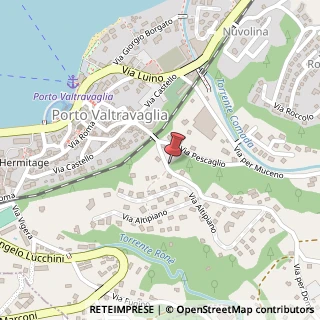 Mappa Via Altipiano,  15, 21010 Porto Valtravaglia, Varese (Lombardia)