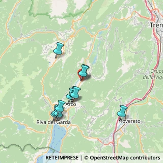 Mappa Via della Filanda, 38074 Dro TN, Italia (6.64091)
