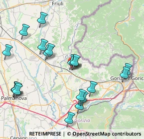 Mappa Via Barzellini, 34071 Cormons GO, Italia (9.039)