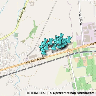 Mappa Via Turridetta, 33072 Casarsa della Delizia PN, Italia (0.2037)