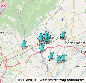 Mappa Viale G. Matteotti, 33077 Sacile PN, Italia (4.74)