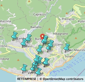 Mappa Piazza Dante, 28819 Vignone VB, Italia (2.06389)