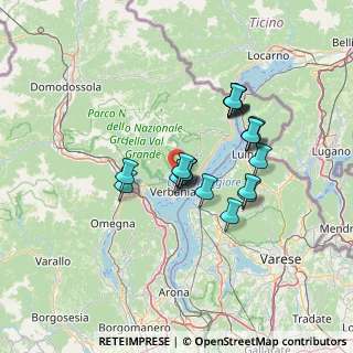 Mappa Via R. Francioli, 28845 Domodossola VB, Italia (11.072)
