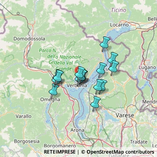 Mappa Via R. Francioli, 28845 Domodossola VB, Italia (9.41938)