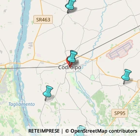 Mappa Via IV Novembre, 33033 Codroipo UD, Italia (6.03455)