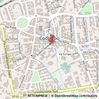 Mappa Via IV Novembre, 27, 33033 Codroipo, Udine (Friuli-Venezia Giulia)