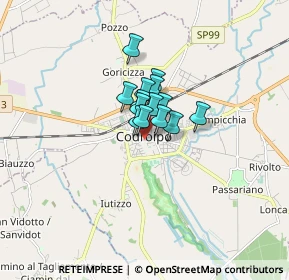 Mappa Via IV Novembre, 33033 Codroipo UD, Italia (0.74786)
