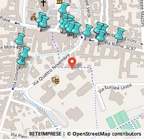 Mappa Via IV Novembre, 33033 Codroipo UD, Italia (0.143)