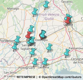 Mappa Via IV Novembre, 33033 Codroipo UD, Italia (14.4005)