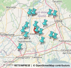Mappa Via IV Novembre, 33033 Codroipo UD, Italia (12.40438)