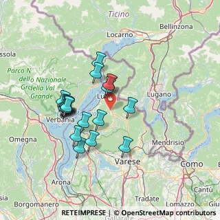 Mappa Via Riviera, 21030 Brissago-valtravaglia VA, Italia (12.2075)