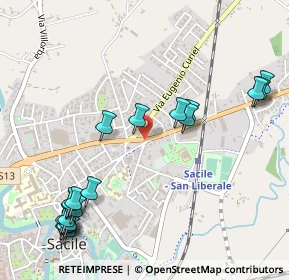 Mappa Viale Giacomo Matteotti, 33077 Sacile PN, Italia (0.6475)