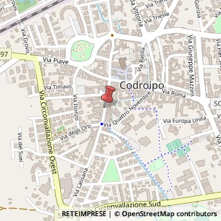Mappa Via Giovanni Battista Candotti, 81, 33033 Codroipo, Udine (Friuli-Venezia Giulia)