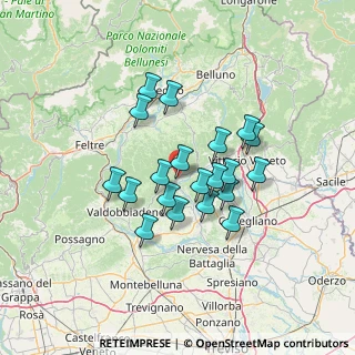 Mappa Via S. Giacomo, 31051 Follina TV, Italia (10.672)