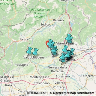 Mappa Via S. Giacomo, 31051 Follina TV, Italia (12.545)