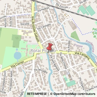 Mappa Via Santa Agnese, 2, 33080 Porcia, Pordenone (Friuli-Venezia Giulia)
