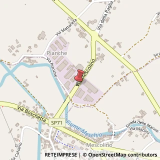 Mappa Via Mescolino, 19, 31012 Cappella Maggiore, Treviso (Veneto)