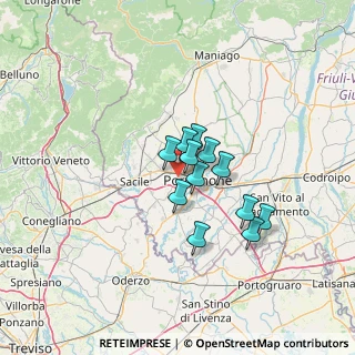 Mappa 33080 Porcia PN, Italia (8.81333)