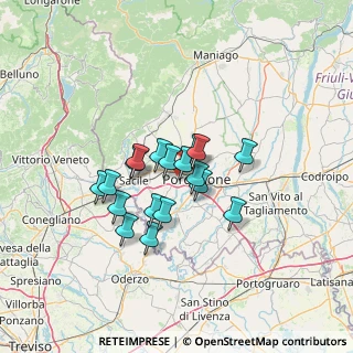 Mappa 33080 Porcia PN, Italia (9.60889)