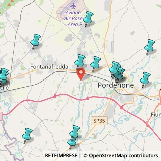 Mappa 33080 Porcia PN, Italia (6.0815)