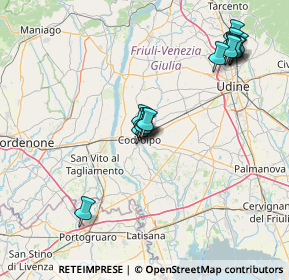 Mappa Via Bellunello, 33033 Codroipo UD, Italia (15.27125)