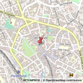 Mappa Corso Garibaldi, 13, 33170 Pordenone, Pordenone (Friuli-Venezia Giulia)