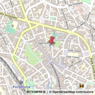 Mappa Via Brusafiera, 10, 33170 Pordenone, Pordenone (Friuli-Venezia Giulia)