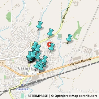Mappa Via Salvo D'Acquisto, 33072 Casarsa della Delizia PN, Italia (0.43333)