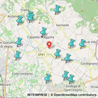 Mappa Str. dei Perin, 31016 Cordignano TV, Italia (2.59857)